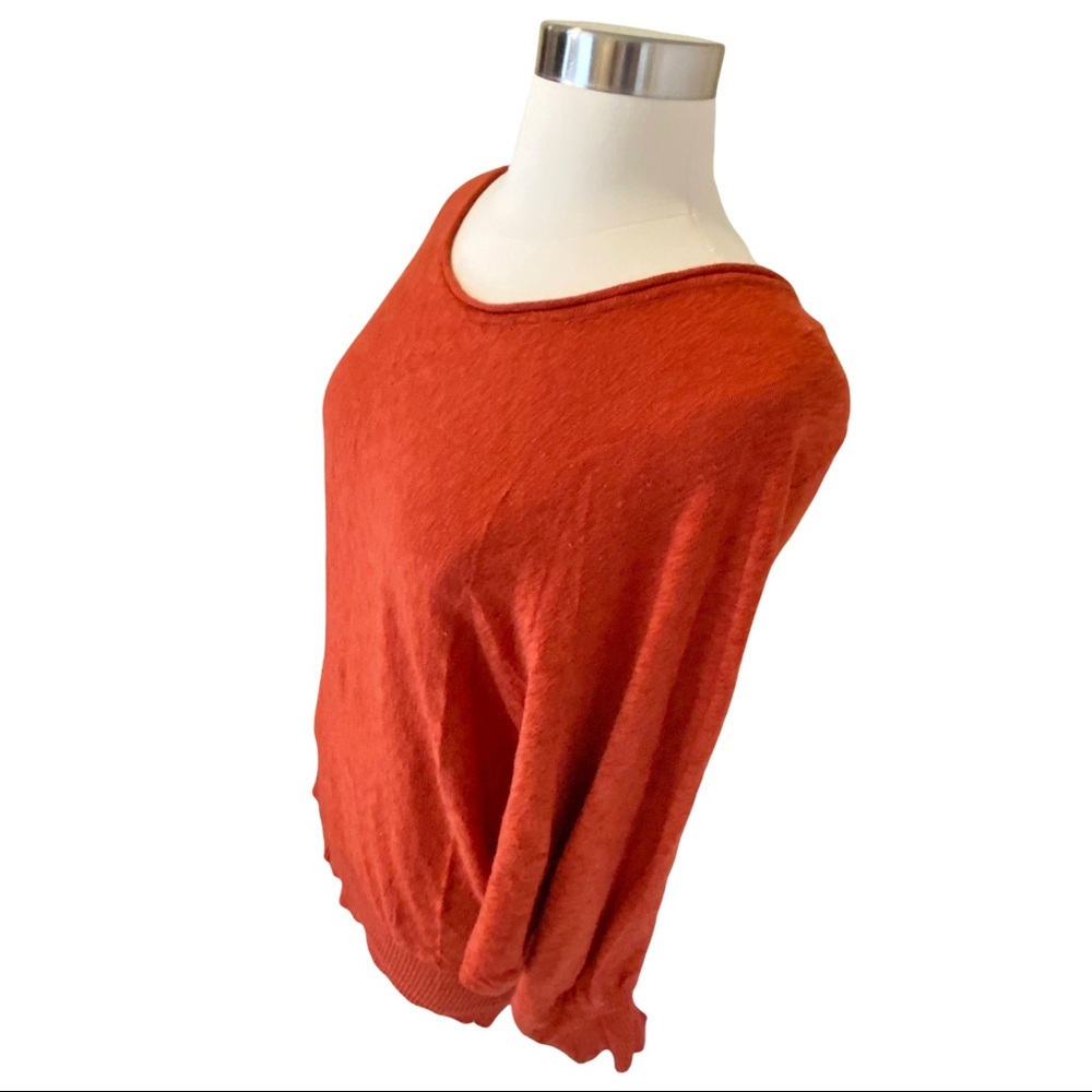 Xhilaration Red Oversized Knit Pullover - Size Large - Picture 2 of 5
